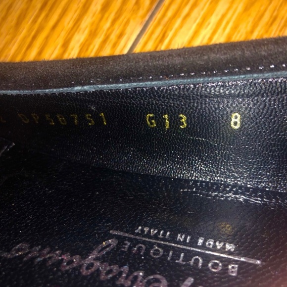 Salvatore Ferragamo black loafers shoes - Picture 3 of 3